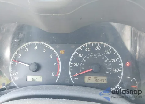 2010 Toyota Corolla Le z USA, uszkodzony, nr VIN JTDBU4EE6AJ082448